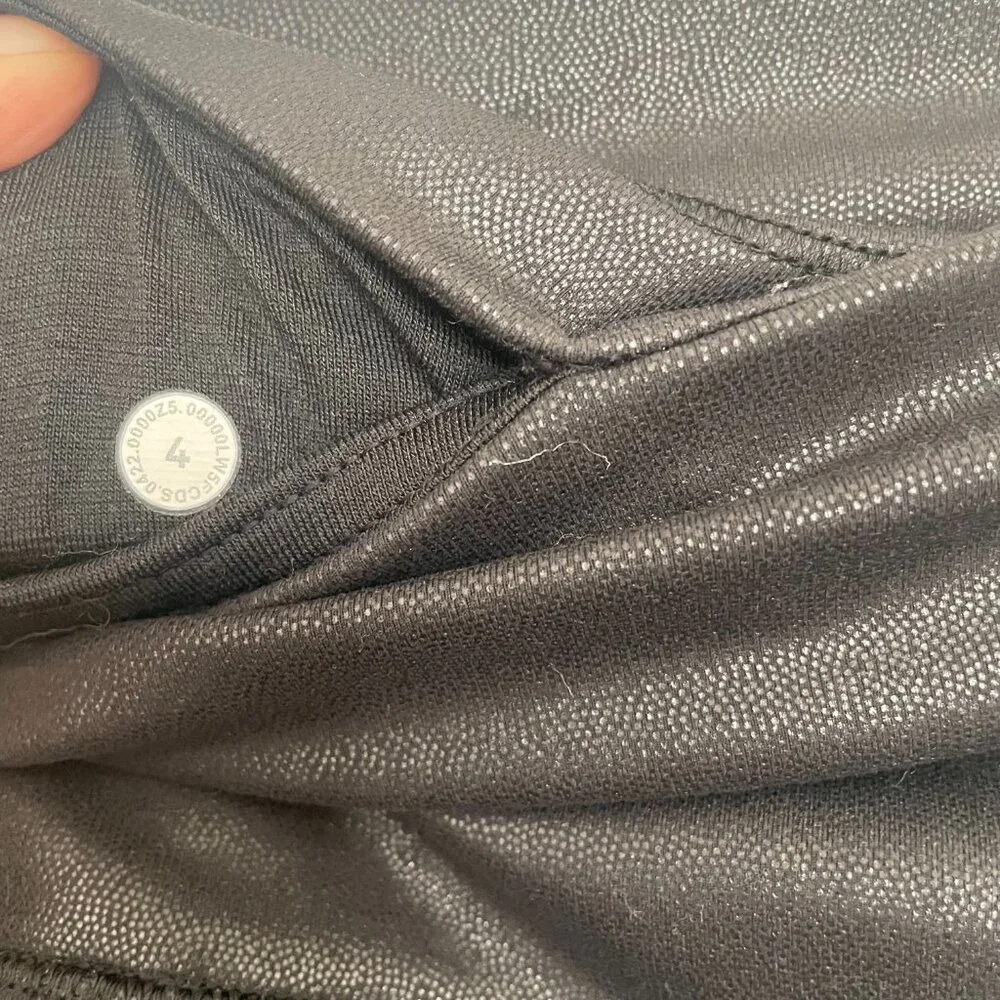 lululemon athletica High-Rise Tights in shiny black - Picture 8 of 14